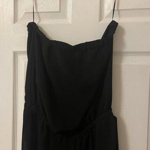 Black Strapless Joie Jumpsuit